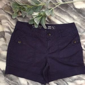 Sonoma Navy Blue Shorts